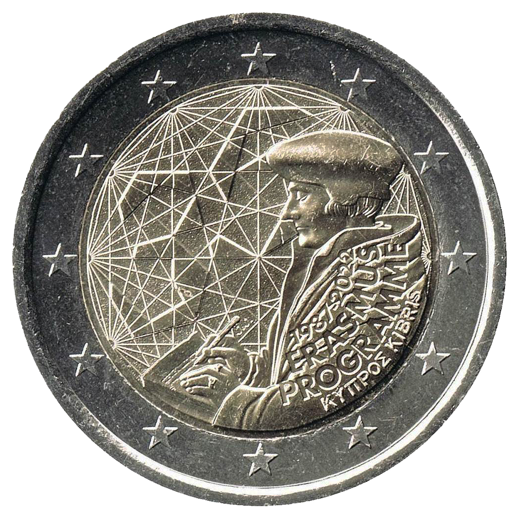 2 euros conmemorativa 35 Aniversario del Programa Erasmus